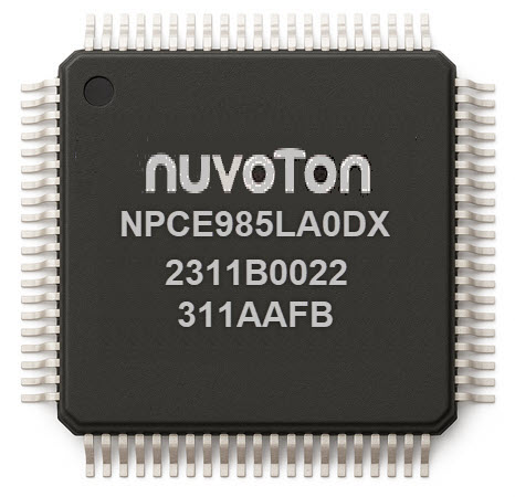 nuvoton NPCE985LA0DX